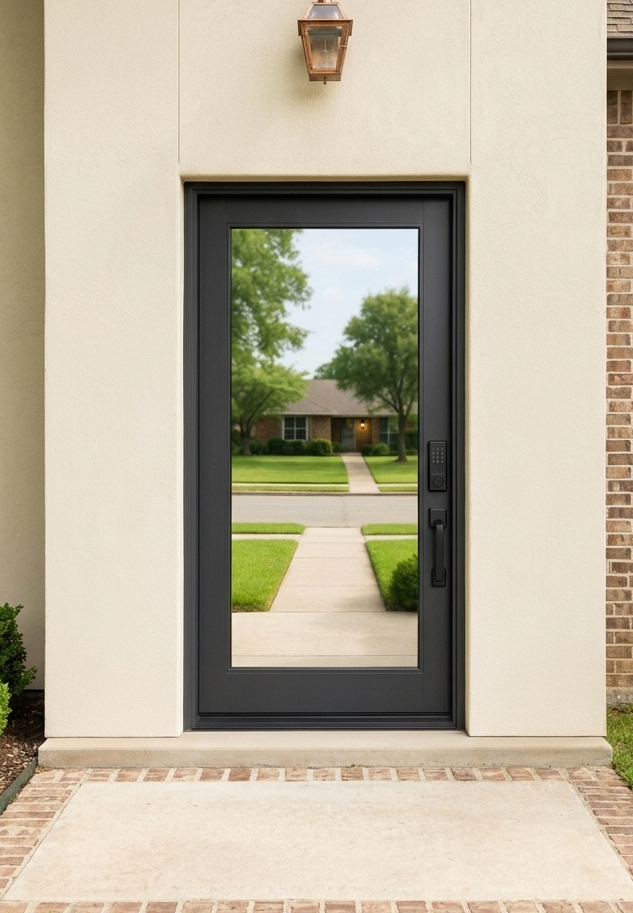 door out