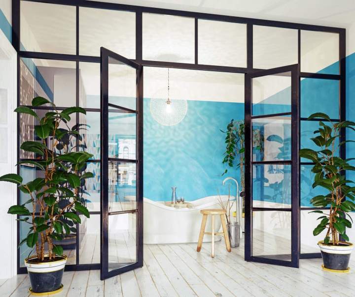 Porte en verre sur mesure Laval