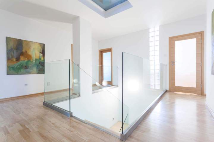 Rampe en verre Laval